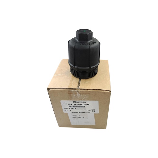 OEM DETROIT DDE A4720920408 COVER - FUEL FILTER