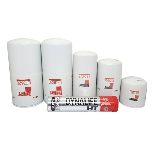 [KGAKIT-32] DETROIT OIL CHANGE KIT, LF3620, FF5206, FF5207,WF2051, FREE GREASE