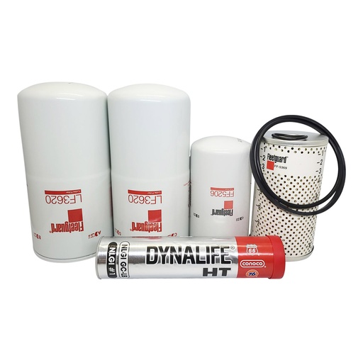 DETROIT OIL CHANGE KIT, LF3620, FF5206, FF5369, FREE GREASE