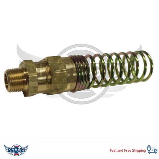 Hose Coupling w/Spring 3/8IN x 3/8NPT  177.16936C     E8596