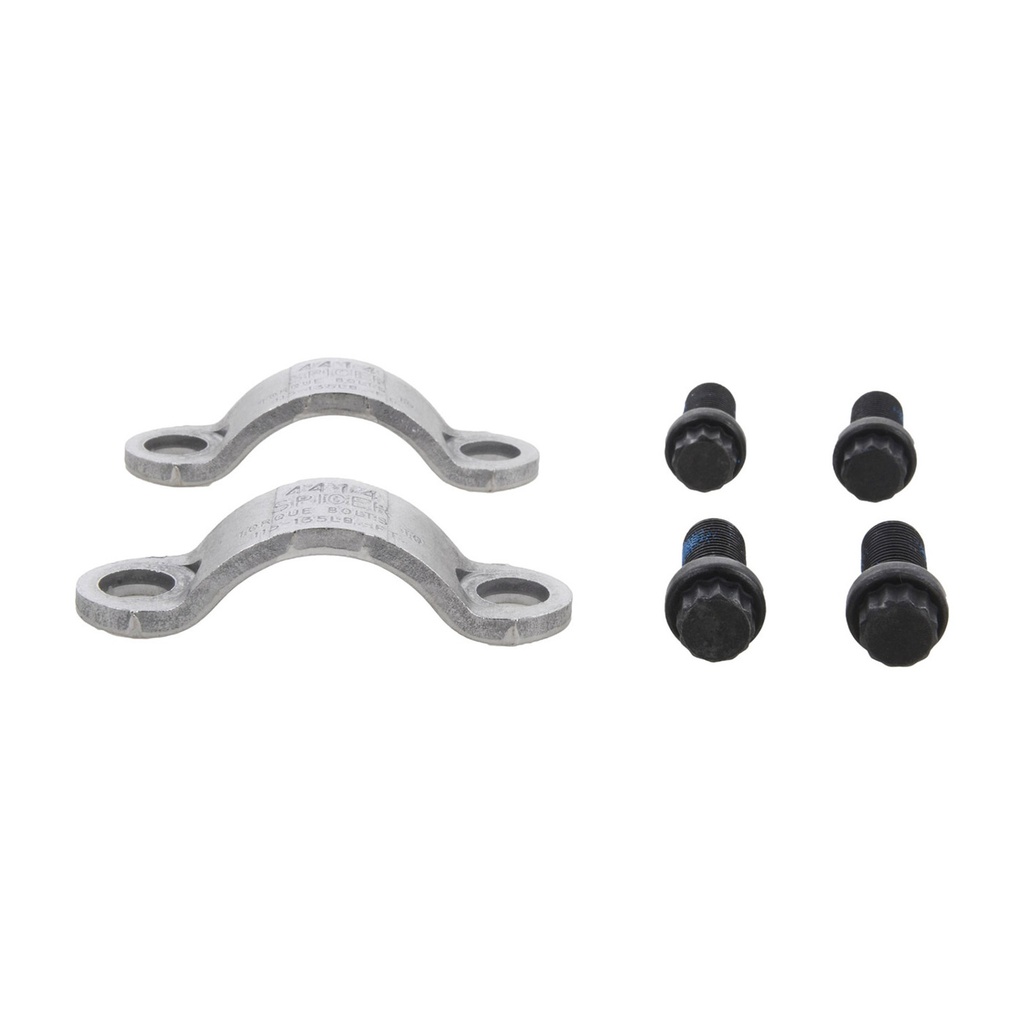 Rear U Joint Strap Kit - Compatible With 1982 - 1986 Chevy C10 1983 1984 1985