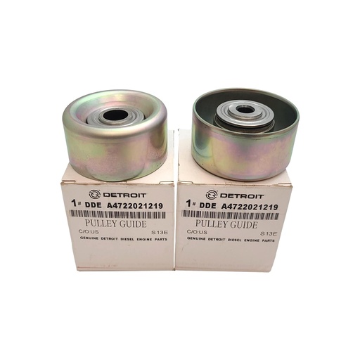 [SC-AS80-472P] OEM DETROIT DD15 PULLEY - GUIDE DDE  A4722021219 *(PACK OF 2)*