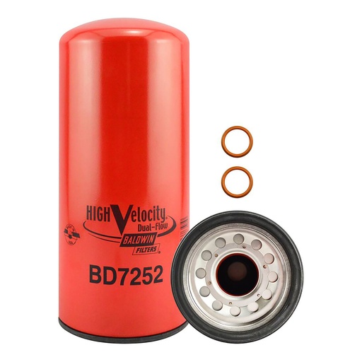 [6O-LJA3-M9B7] Engine Oil Filter Baldwin BD7252