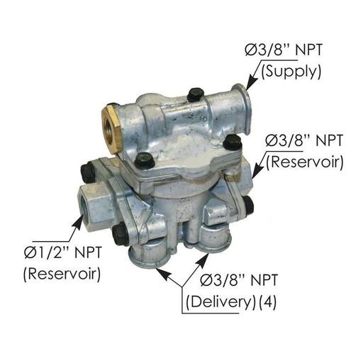 Spring Brake Control Valve 170.110191  ESL110191