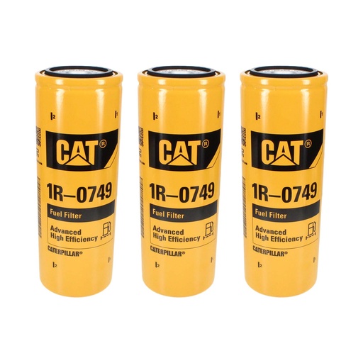 Fuel Filter CAT 1R-0749 *(Pack of 3)*
