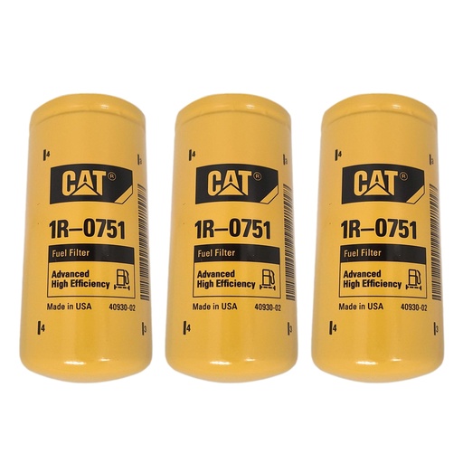 Fuel Filter CAT 1R-0751 *(Pack of 3)*