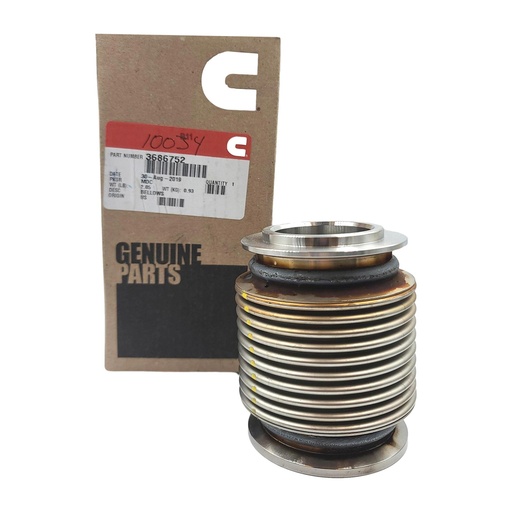 New OEM Genuine Cummins BELLOW PIPE 3686752