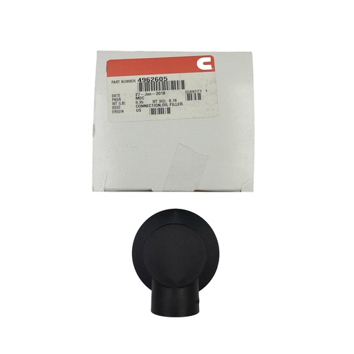 New OEM Genuine Cummins CONNECTION,OIL FILLER 4962605