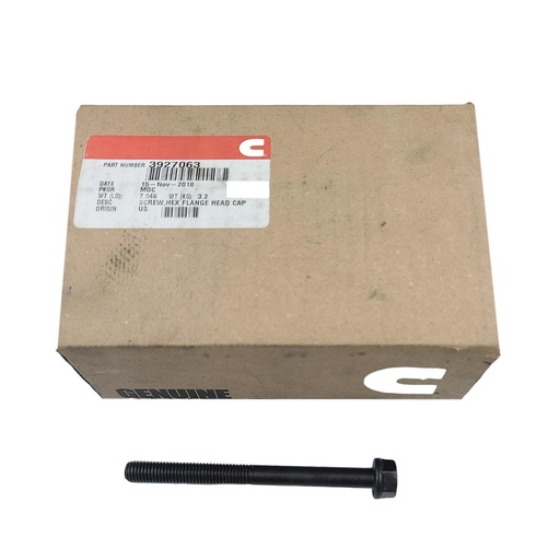 New OEM Genuine Cummins  Cylinder Head Bolt  3927063
