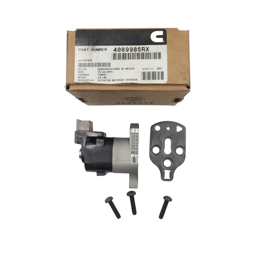 New OEM Genuine Cummins ACTUATOR METERING  4089985RX, $949.99+$187.99 core charge