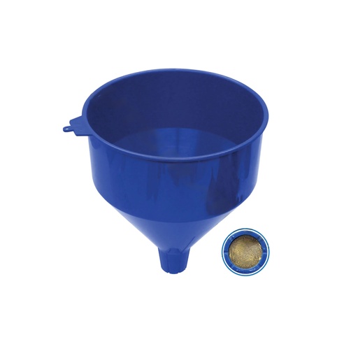 Funnel Plastic 6 Quart w/Screen  579.1203 75072  75-072