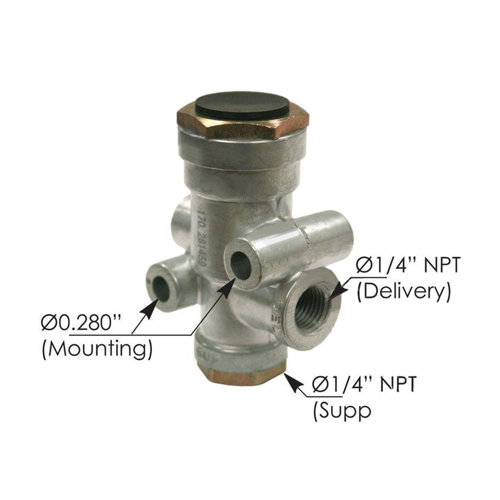 ye様 TR3 Type Inversion Valve 170.281459 281459 | KAHGO Truck Parts