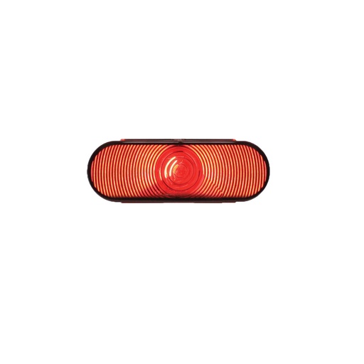 S/T/T Light 6in Oval Red Male 3 Pin  571.LG603R   52562