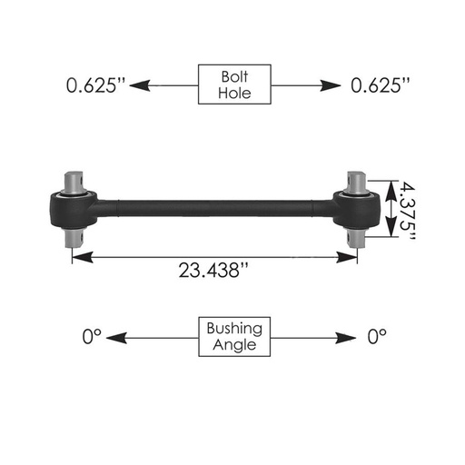 Torque Rod 23.438in Hendrickson TMR471