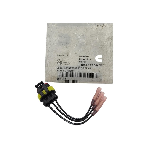 New OEM Genuine Cummins CONNECTOR,ELC REPAIR 3164369 5299162