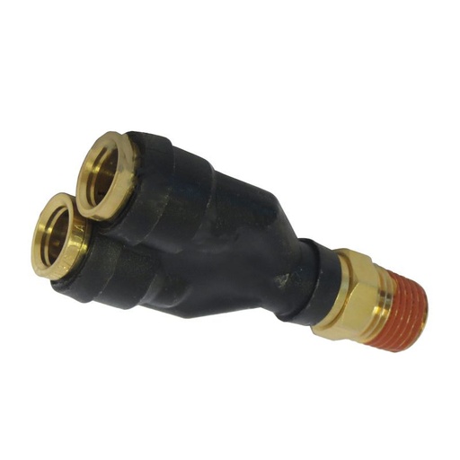 PLC Male Branch Y DOT 3/8in X 1/4in  177.12C6164  S798YPMT-6-4 016295