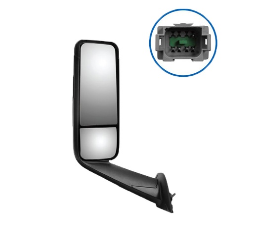 [CO-Z7U3-NADF] Mirror Assy LH Heated Black Freightliner  563.46101  A22-73907-004