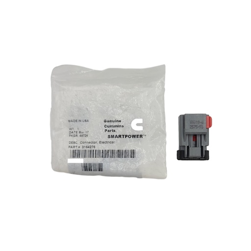 New OEM Genuine Cummins CONNECTOR,ELECTRICAL 3164276