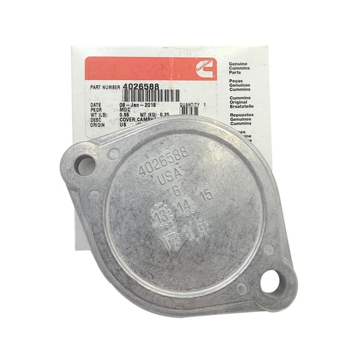 OEM CUMMINS COVER,CAMSHAFT 4026588
