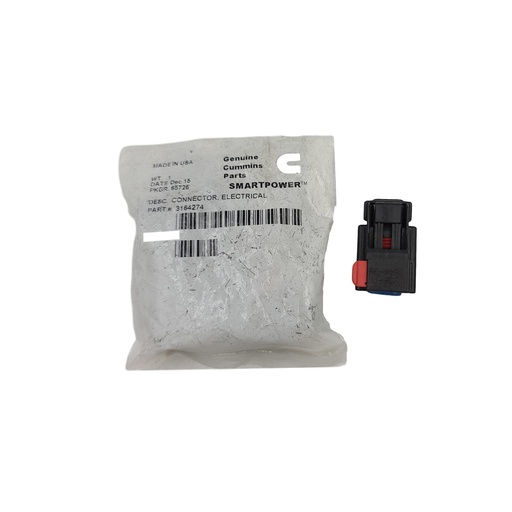 New OEM Genuine Cummins CONNECTOR,ELECTRICAL 3164274