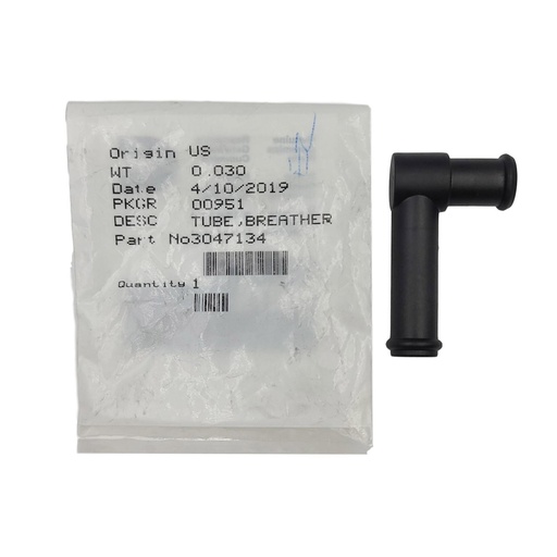 New OEM Genuine Cummins TUBE,BREATHER 3047134