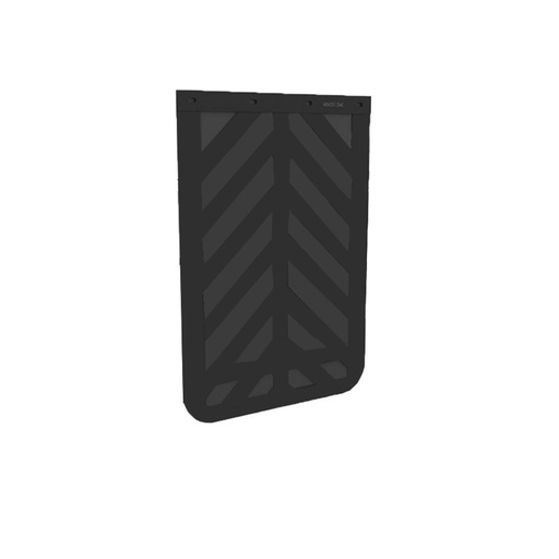 [5Z-XOCR-84R4] Mud Flap Standard  562.102436   Rubber 24in x 36in x 3/16in Thick Chevon Style