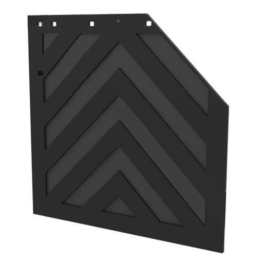 Mud Flap Heavy Duty 45 Deg RH  562.112424R   2424HDR