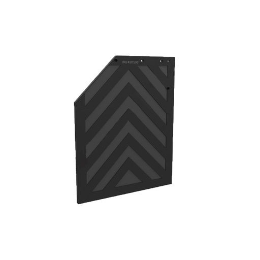 [JY-F3ZJ-ARQI] Mud Flap Heavy Duty 45 Deg RH  562.112430R Rubber 24in x 30in x 1/2in Thick