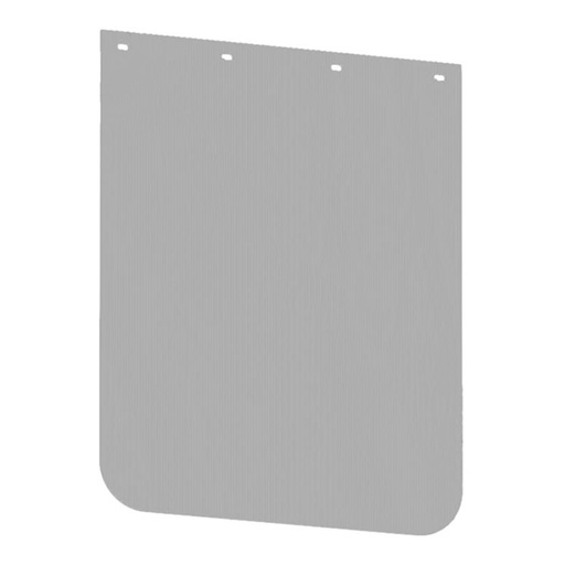 Mud Flap White Poly Anti-Spray 0.375  562.132430W  24in X 30in X 0.375in Thick
