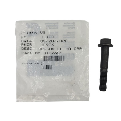 New OEM Genuine Cummins  Head Cap Screw 3102651