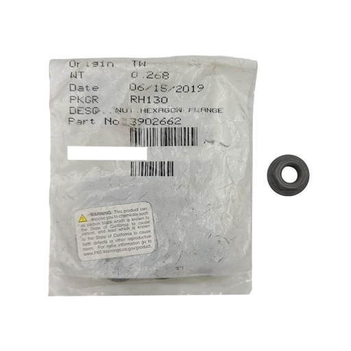 New OEM Genuine Cummins NUT,HEXAGON FLANGE 3902662