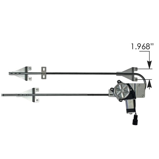 [XK-AKFW-EHFM] Power Window Regulator RH Peterbilt KG22185 HLK2282 R21-6011R R216009R R216011R