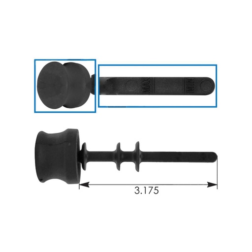 [KY-OKH4-9FT3] Power Steering Dipstick  572.96006    21636161