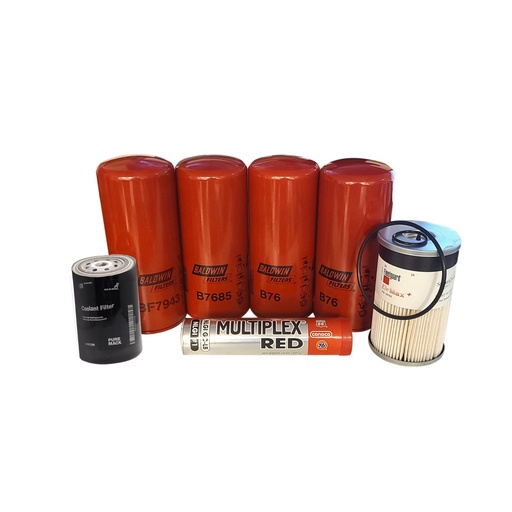 [KGAKIT-127] VOLVO OIL CHANGE KIT, B76, B7685, BF7943, FS19765, 21937298, FREE GREASE