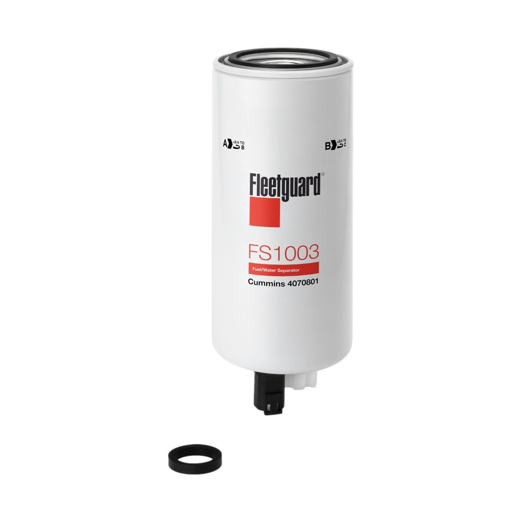 FleetGuard Fuel Filter with Water Separator FS1003 | KAHGO Truck Parts