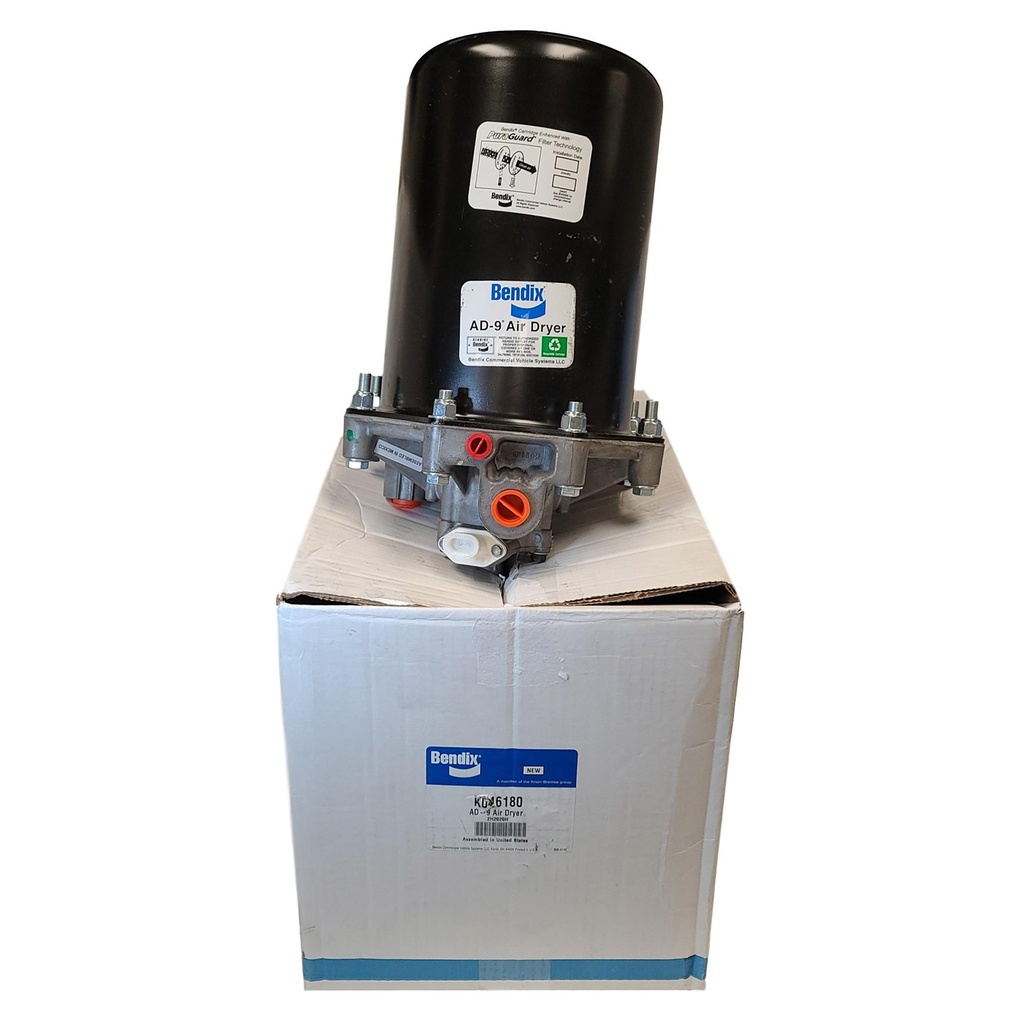 BENDIX NEW AD9 AIR DRYER SINGLE ASSEMBLY K046180 KAHGO Truck Parts