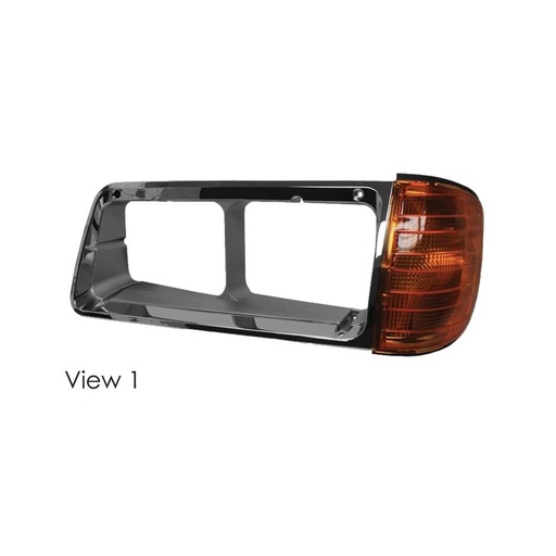 Bezel w/Signal Lamp Chrome Freightliner 564.46045 A06-20738-000 A0620738000