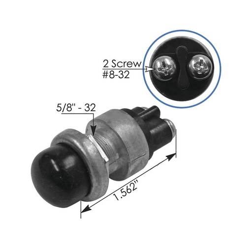 Push Button Switch Off-MOM On 577.3011 BE20065 822151 422681 191040