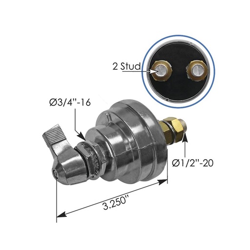 HD Master Disconnect Switch  577.3018 51927 51-927