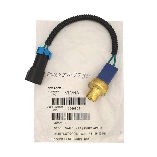 OEM VOLVO AC HIGH PRESSURE SENSOR RDHRD5107780P