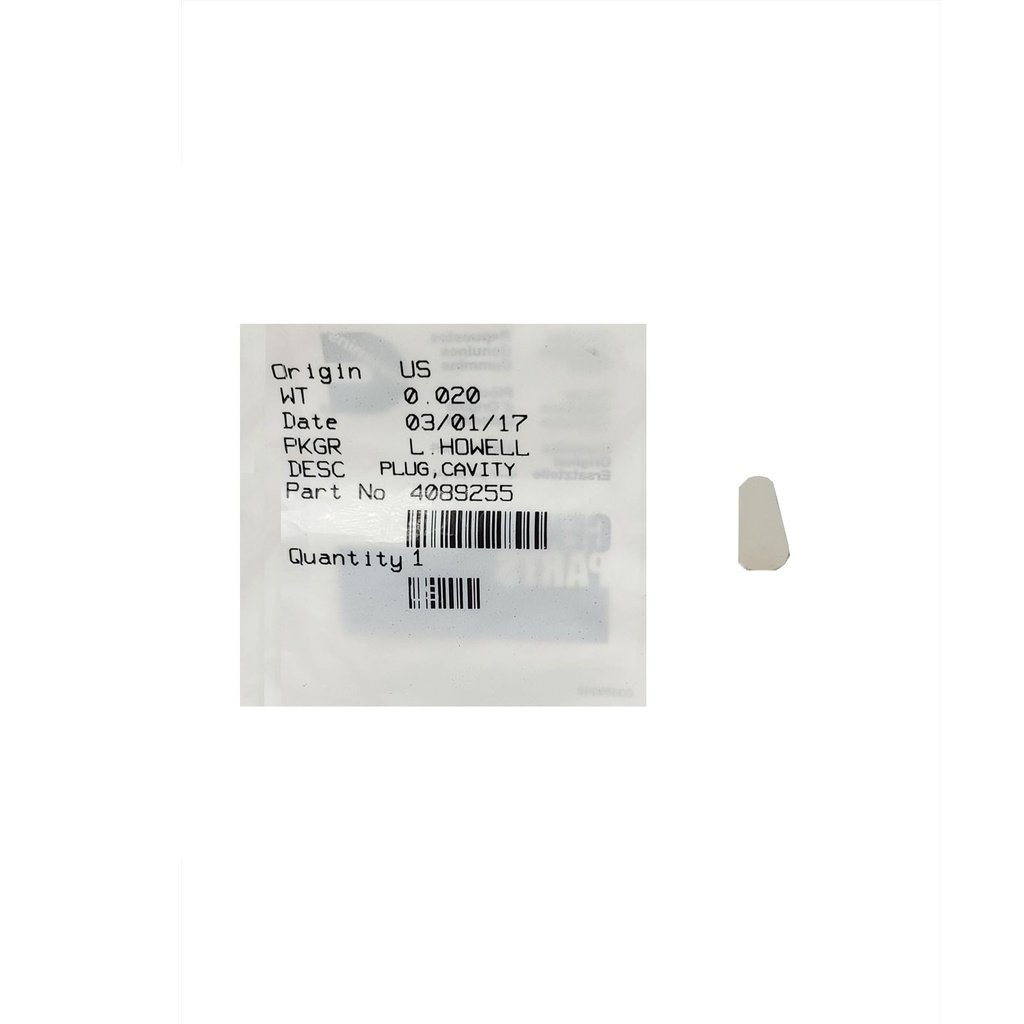 New OEM Genuine Cummins Plug, Cavity 4089255 | KAHGO Truck Parts