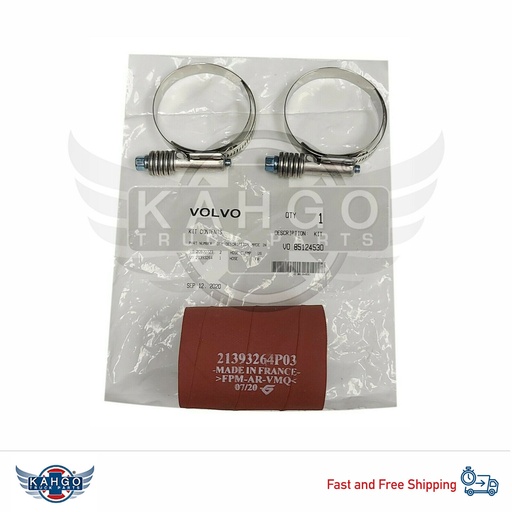 OEM VOLVO EGR HOSE D16  85124530, 2092023, 21393264