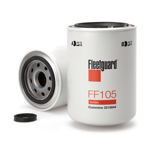 [EJ-3WJ1-6LW8] FleetGuard Fuel Filter  FF105