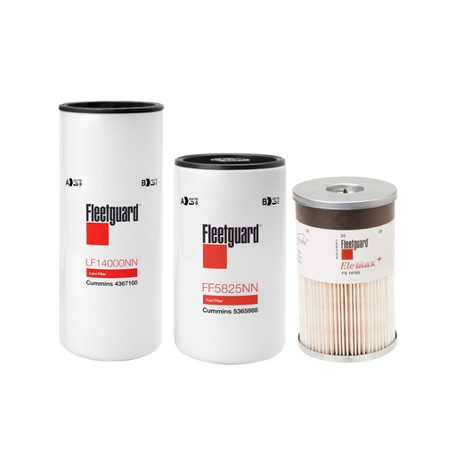 [5O-558P-E6ZN] CUMMINS OIL CHANGE KIT LF14000, FF5825, FS19765