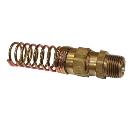 [BJ-M44K-FWU4] Hose Coupling w/Spring 3/8IN x 1/2NPT   177.16936D  	E8597