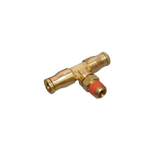 Brass PLC Male Branch Tee 1/4 X 1/8in 177.13B724A  172PMT42