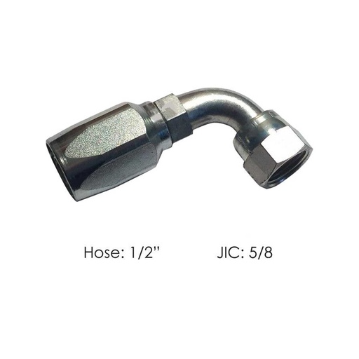 Hose End 1/2in X 5/8in JIC F Elbow  177.7741010  239201010