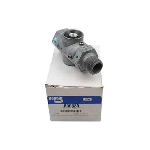[H3-NJLU-7BSF] BENDIX QR-L BRAKE INLINE QUICK RELEASE VALVE - 800333