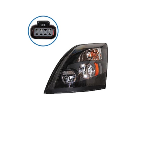 [IW-8NQP-GTKJ] Headlamp Assembly RH LED Volvo  564.96015SBR   22141268