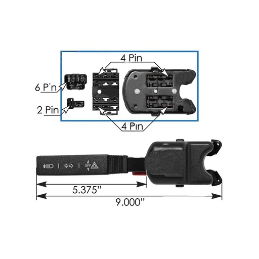 Turn Signal IHC 577.55006 3544933C91 48283 01482873 01482875 3544933C92